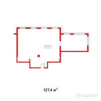 КД Castle Rock — 3-ком 127.4 м² (от 68,796,000 тг)