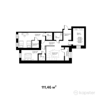 КД London — 3-ком 111,5 м² (null)