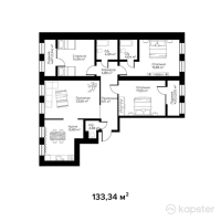 КД London — 4-ком 133,3 м² (null)