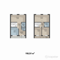 КГ Family Village — 5-ком 118.5 м² (от 28,442,400 тг)