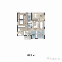 КГ Family Village — 5-ком 127.8 м² (от 30,672,000 тг)