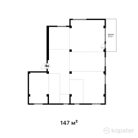 ЖК Sky Villa — 4-ком 147 м² (от 99,960,000 тг)