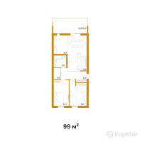 ЖК City Villa — 3-ком 99 м² (null)