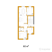 ЖК City Villa — 4-ком 82 м² (null)