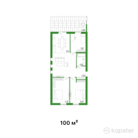 ЖК City Villa — 4-ком 100 м² (null)