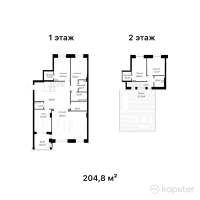 ЖК Verona — 5-ком 204.8 м² (от 108,544,000 тг)