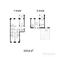 ЖК Verona — 5-ком 222.6 м² (от 117,978,000 тг)