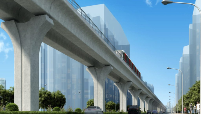 Возобновление строительства LRT в Астане