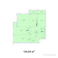 ЖК Ray Residence — 4-ком 124 м² (от 42,173,600 тг)