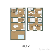 Таунхаус Aktau Terrace Avenue — 4-ком 132.8 м² (от 44,000,000 тг)