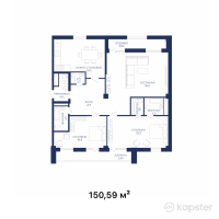 ЖК Royal Expo Apartments — 3-ком 150,6 м² (null)