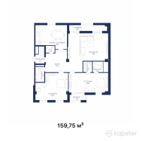 ЖК Royal Expo Apartments — 3-ком 159,8 м² (null)