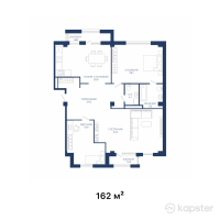 ЖК Royal Expo Apartments — 3-ком 162 м² (null)