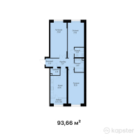 ЖК MEREI — 3-ком 93.7 м² (от 49,544,110 тг)