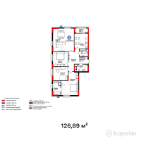 ЖК Nexpo Classic Style — 4-ком 126.9 м² (от 72,707,970 тг)