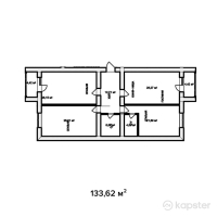 ЖК Стокгольм — 4-ком 133,6 м² (null)