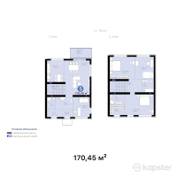 Таунхаус Vela House — 5-ком 170.5 м² (от 119,315,000 тг)