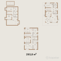 Las Casas Villas — 5-ком 293.8 м² (от 411,320,000 тг)