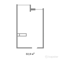 ЖК Alatau Plus — 1-ком 32.9 м² (от 14,900,000 тг)