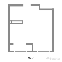 ЖК Kenesary — 1-ком 39 м² (от 14,547,000 тг)