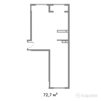 ЖК Kenesary — 2-ком 72.7 м² (от 27,117,100 тг)