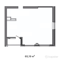 ЖК Кристалл — 2-ком 65.2 м² (от 45,046,290 тг)