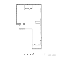 ЖК Кристалл — 3-ком 102.2 м² (от 70,585,650 тг)