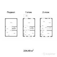 Таунхаусы Ermensai Village — 4-ком 234.5 м² (от 164,143,000 тг)