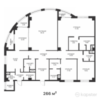 ЖК Highvill Gold Ishim — 5-ком 266 м² (от 240,570,000 тг)