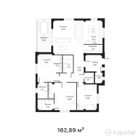 КГ Nova Village — 5-ком 162.9 м² (от 88,000,000 тг)