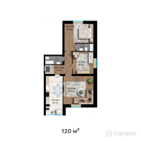 ЖК Astana Premium — 3-ком 120 м² (от 32,400,000 тг)