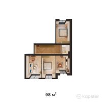 ЖК Manhattan — 3-ком 98 м² (от 30,380,000 тг)