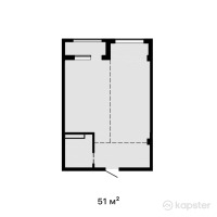 ЖК Agat — 1-ком 51 м² (null)