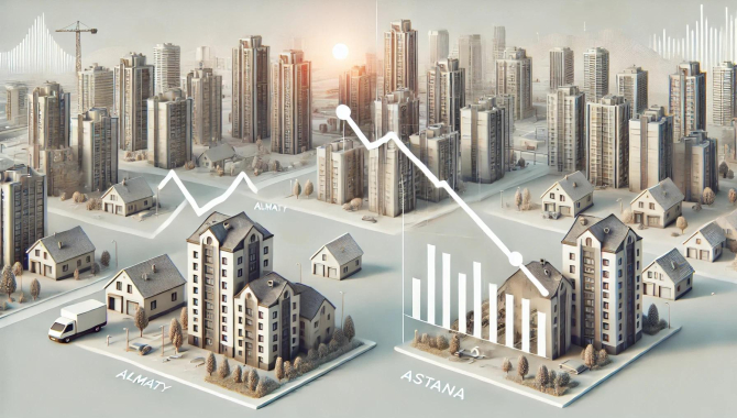 В Алматы снизился спрос на однокомнатные квартиры