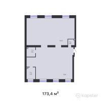 ЖК Altyn Adam — 4-ком 173.4 м² (от 108,028,200 тг)