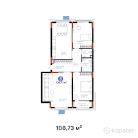 ЖК Arena Style — 4-ком 108.7 м² (от 51,538,020 тг)