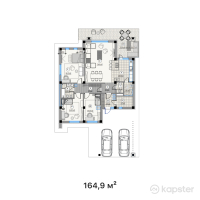 КГ Villagio Country Club — 4-ком 164.9 м² (от 97,291,000 тг)