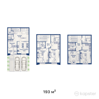 ЖК AQSAI RESORT — 5-ком 193 м² (от 67,550,000 тг)