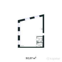 ЖК GAKKU — 3-ком 92.1 м² (от 54,413,370 тг)