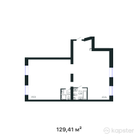 ЖК GAKKU — 3-ком 129.4 м² (от 75,704,850 тг)