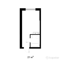 ЖК Elaman — 1-ком 21 м² (от 13,500,000 тг)