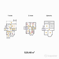 КГ Tumar Grand Village — 5-ком 529.5 м² (от 397,110,000 тг)