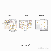 КГ Tumar Grand Village — 5-ком 683.1 м² (от 512,310,000 тг)