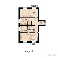 ЖК Onyx — 4-ком 106,6 м² (null)