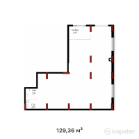 ЖК Bestogai — 4-ком 129,4 м² (от 103 488 000 тг)