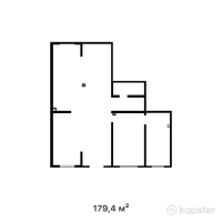ЖК BaiQadam — 4-ком 179,4 м² (от 323 817 000 тг)