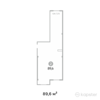 ЖК Amale — 2-ком 89,6 м² (от 44 800 000 тг)