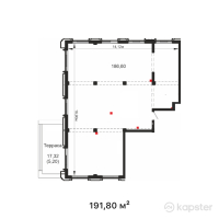 КД Dostyq 300 — 4-ком 191,8 м² (от 374 010 000 тг)