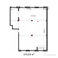 КД Dostyq 300 — 5-ком 215,1 м² (от 430 100 000 тг)