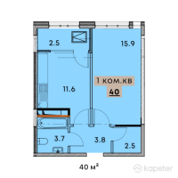 ЖК MANE — 1-ком 40 м² (от 29 600 000 тг)
